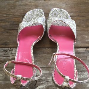 J Crew paisley pumps